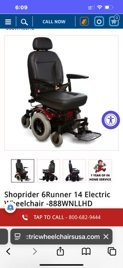 Shop Rider electric wheelchair