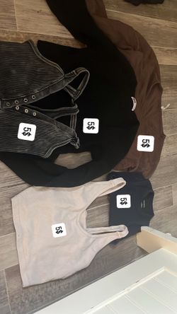 Long sleeves, tank tops