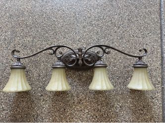 Four Light Bathroom Light - French Bronze