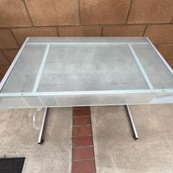 Glass Desk