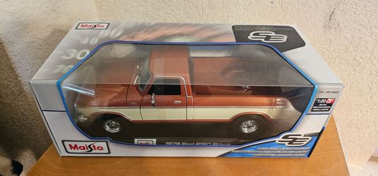 Ford Maisto F150 1979 Brown/Tan Truck 1:18 Diecast Model New in Box