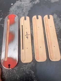 Table saw zero clearance insert
