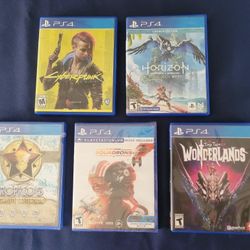 PS4 Games [SEALED BRAND NEW]