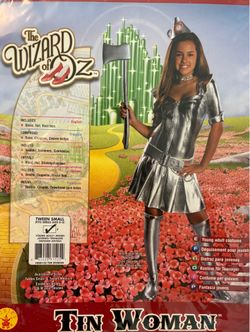 Tin woman costume- small