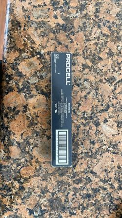 Pl 123A  Batteries