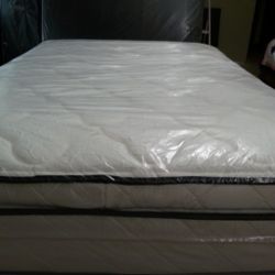 Queen Size New Thick Pillow Top Bed Can Deliver 