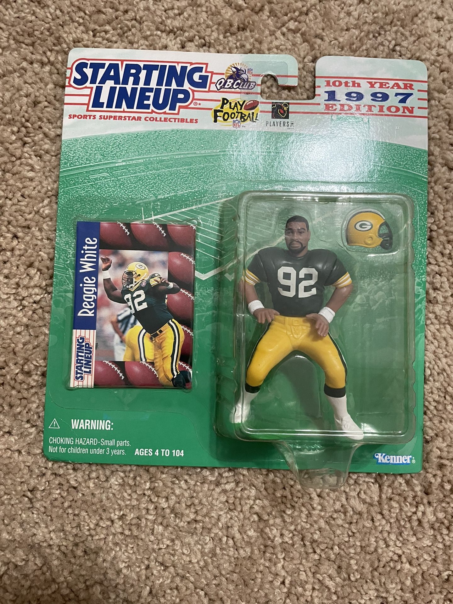 Reggie White Figure NFL Toy