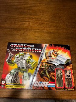 Transformers x G.I. Joe Autobot Kup Crossover Set