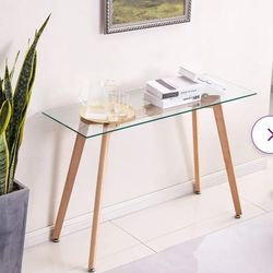 Small Glass Desk