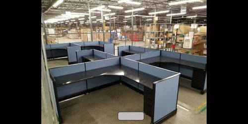 We install office furniture and cubicles.