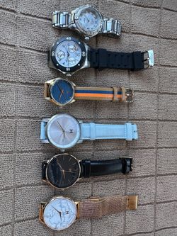 Used Bundle Of 6 Woman’s Watches ( MVMTH, Invicta )