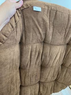 Snug collection 24 inch round pillow for yoga or for kids very versatile comes in carry canvas bag