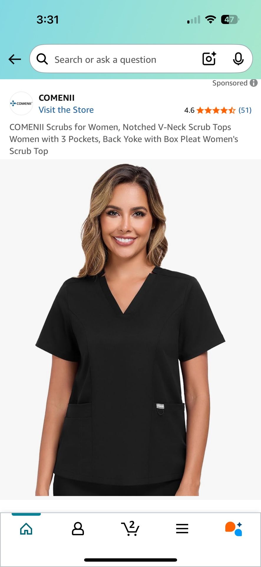 Scrub Tops 3xl