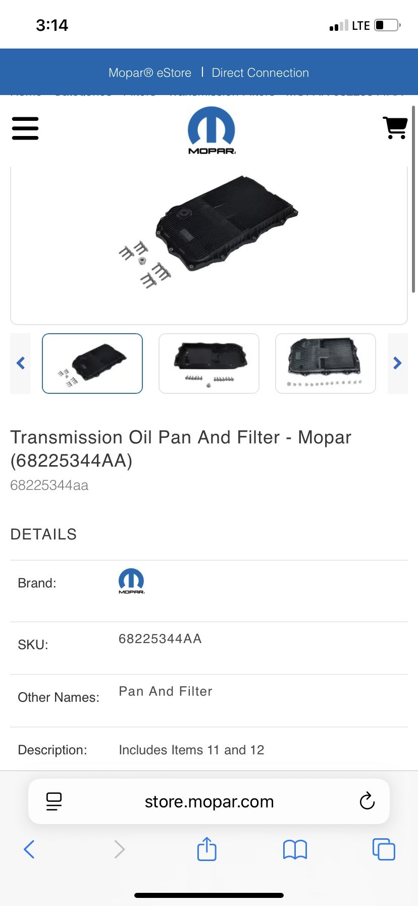 8 Speed Zf Oem Transmission Oil Pan