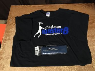 LASER QUEST SHIRT THE 4 MAN MASTER 8 HOFFMAN ESTATES IL XL & HEADBAND