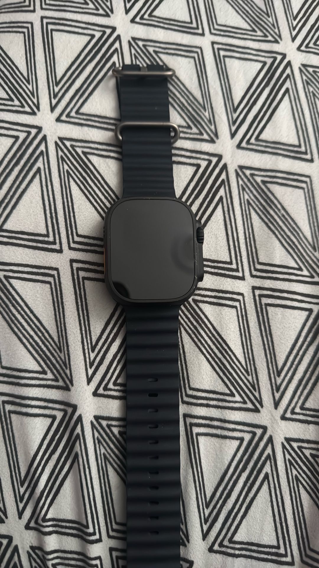 Black Apple Watch Ultra 