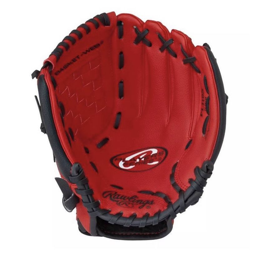 NEW Rawlings Player Series 11" T Ball Glove - Red