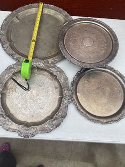Set Off 4 Vintage  Silver Heavy . 