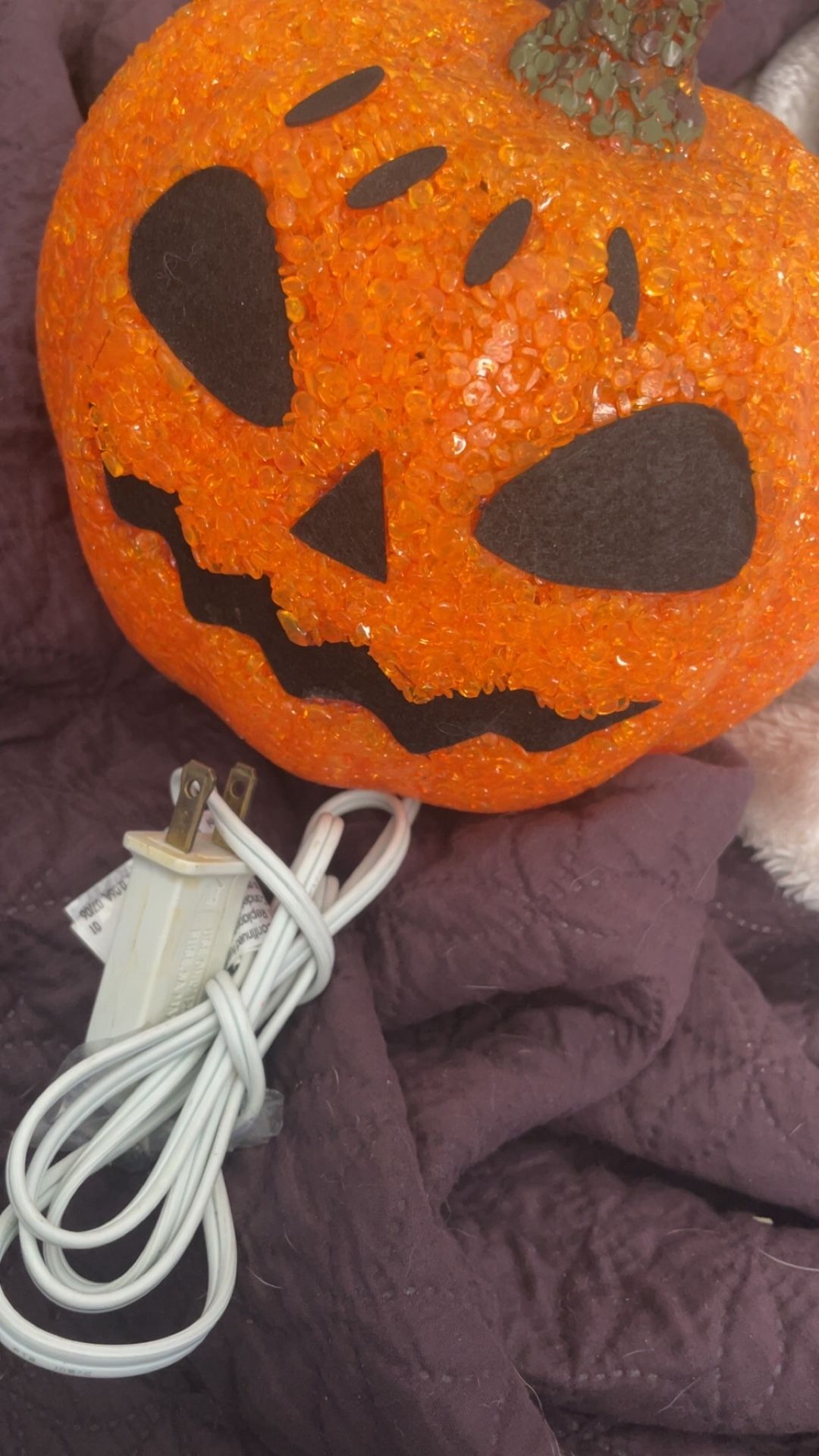 Pumpkin Light Up Vintage