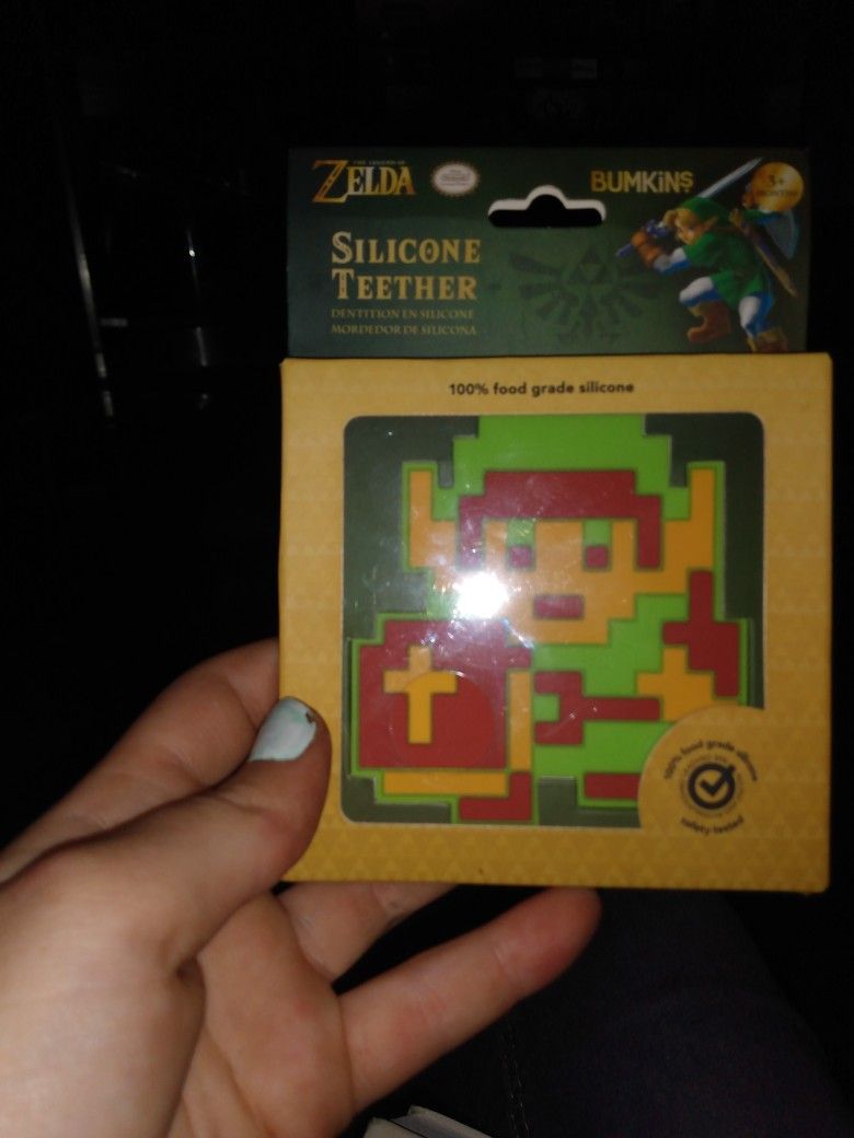 Zelda Link Silicone Teether