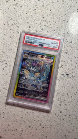 Graded pokemon cards