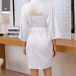 Bride Silk Robe 