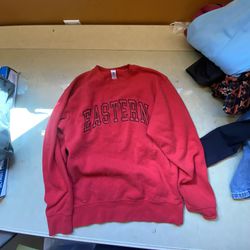 Red Small Eastern Sweatshirt