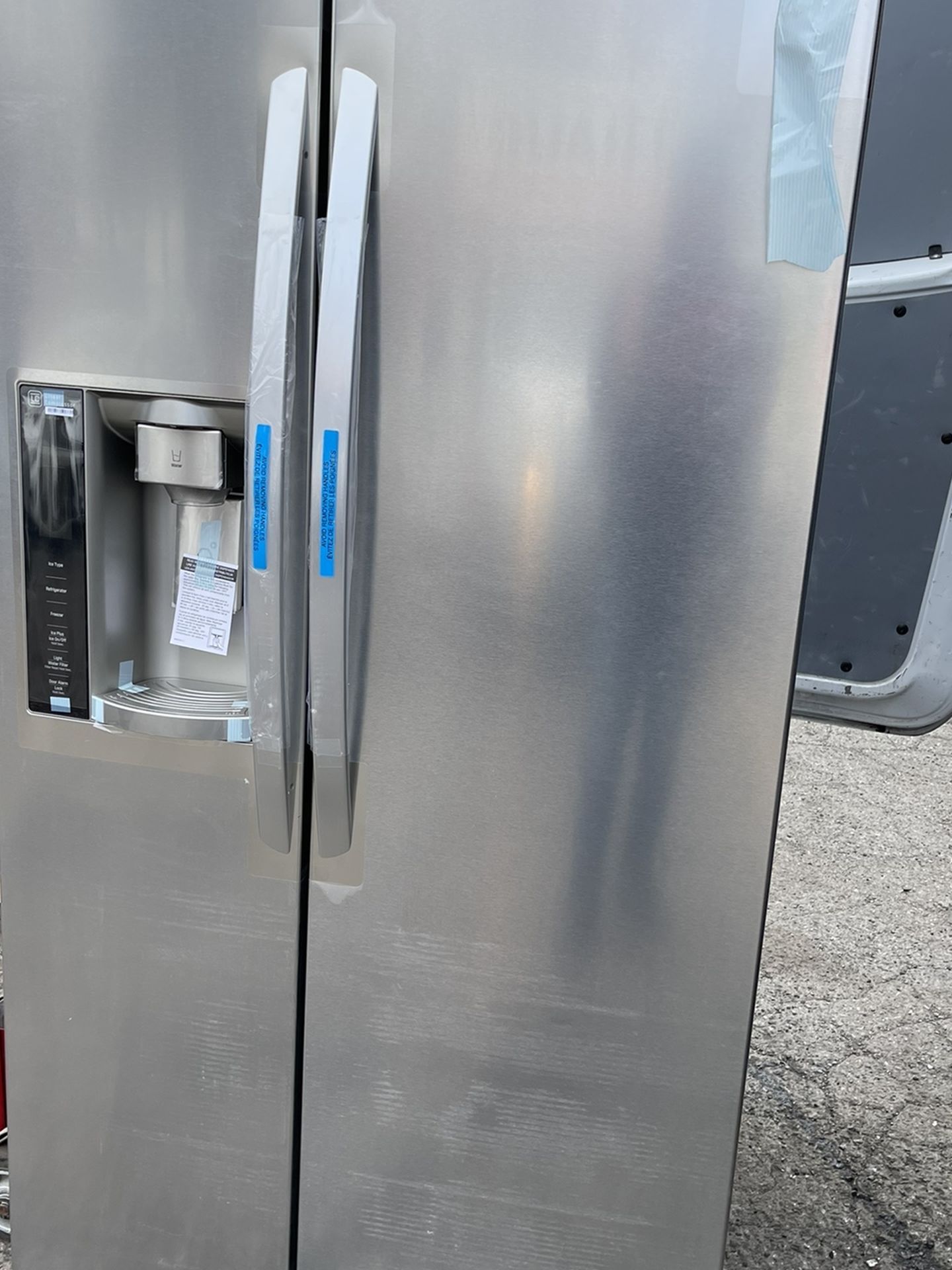 LG 36" 26.16 Cu. Ft. Side Refrigerator - Stainless Steel