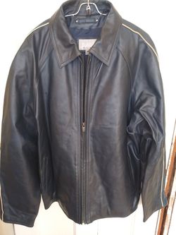 Mens - WILSONS - M Julian LEATHER Motorcycle Style Jacket