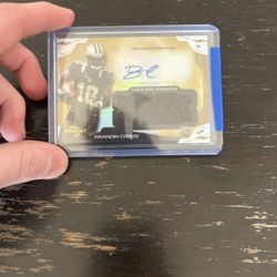 Brandin Cooks Rookie Patch Auto 23/50