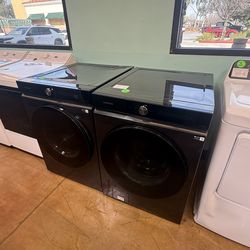 Samsung Bespoke washing machine and gas dryer