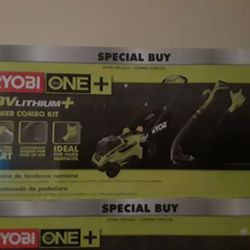Ryobi mower combo kit / set de podadora