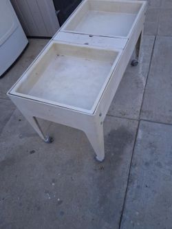 children's double-basin school table