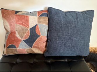 2 for $20 Reversible pillows