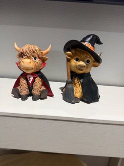 Highland cow Halloween