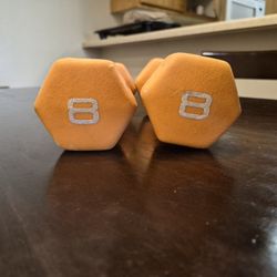 8lb Dumbbells 