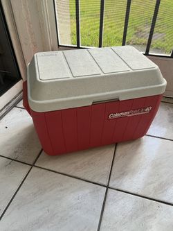 Coleman Cooler Red 