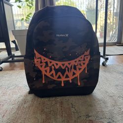 New Hurley Camo Backpack 