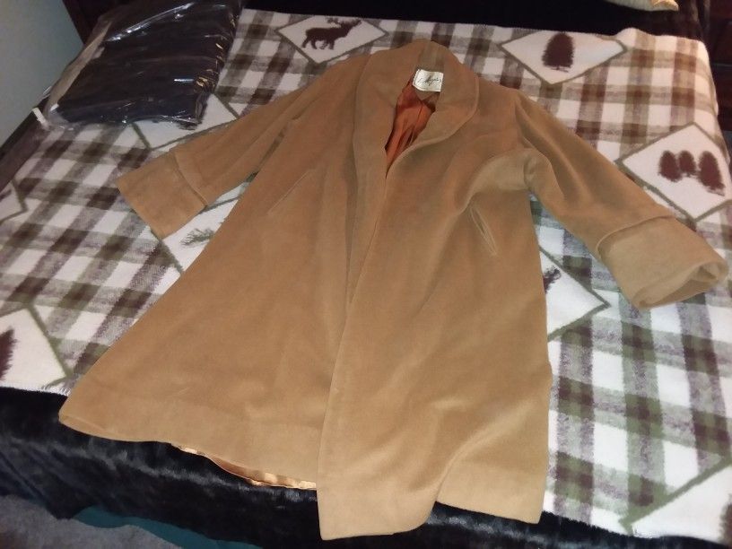 Vintage 100% Vicuna Einiger I.Magrim Co. Taylored Coat
