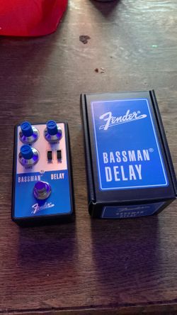 Fender baseman delay pedal