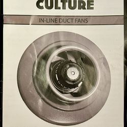 Grow Tent Filter & Fan Combo  ~ Common Culture In Line Fan & Filter Grow Accessories