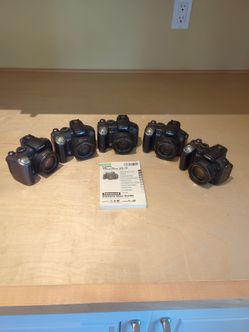 Lot of 5 Canon PowerShot S5 IS Cameras