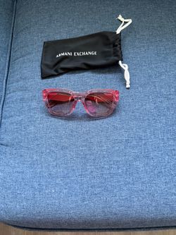 Armani Exchange Pink Sunglasses