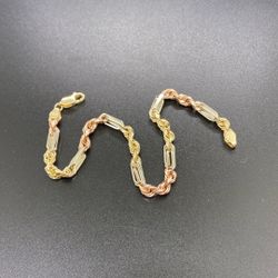 14K Figarope Bracelet 