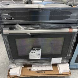 Café Matte Black Single Wall Oven 