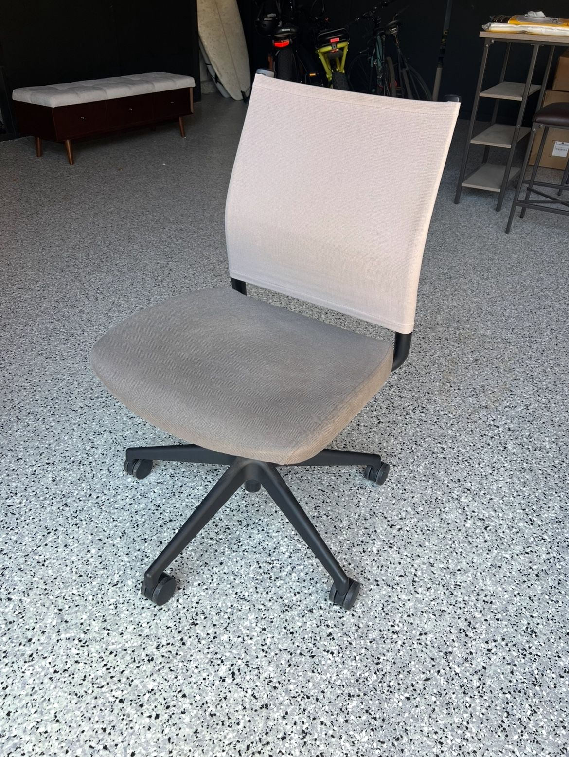 Grey Adjustable Office Chair
