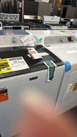 Maytag- Washer & Dryer (Warranty Available)
