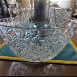 Princess House Bowl Grande De 4 Qt Para Ensalada 