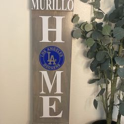 LOS ANGELES DODGERS HOME SIGN
