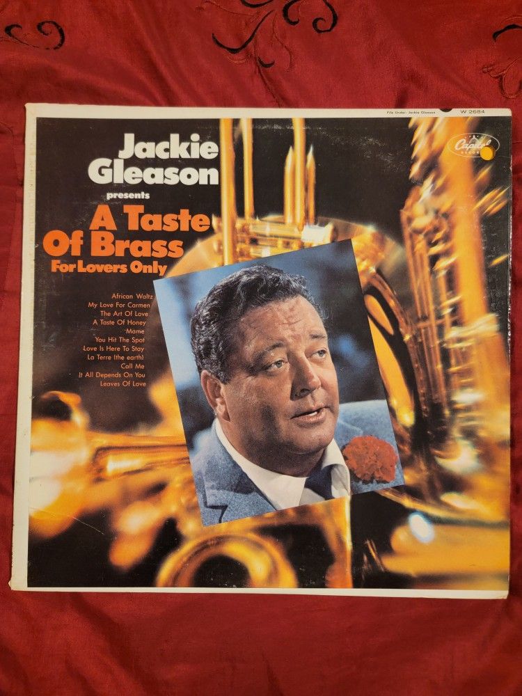 Jackie Gleason Presents A Taste Of Brass For Lovers Only 12" Vinyl Record